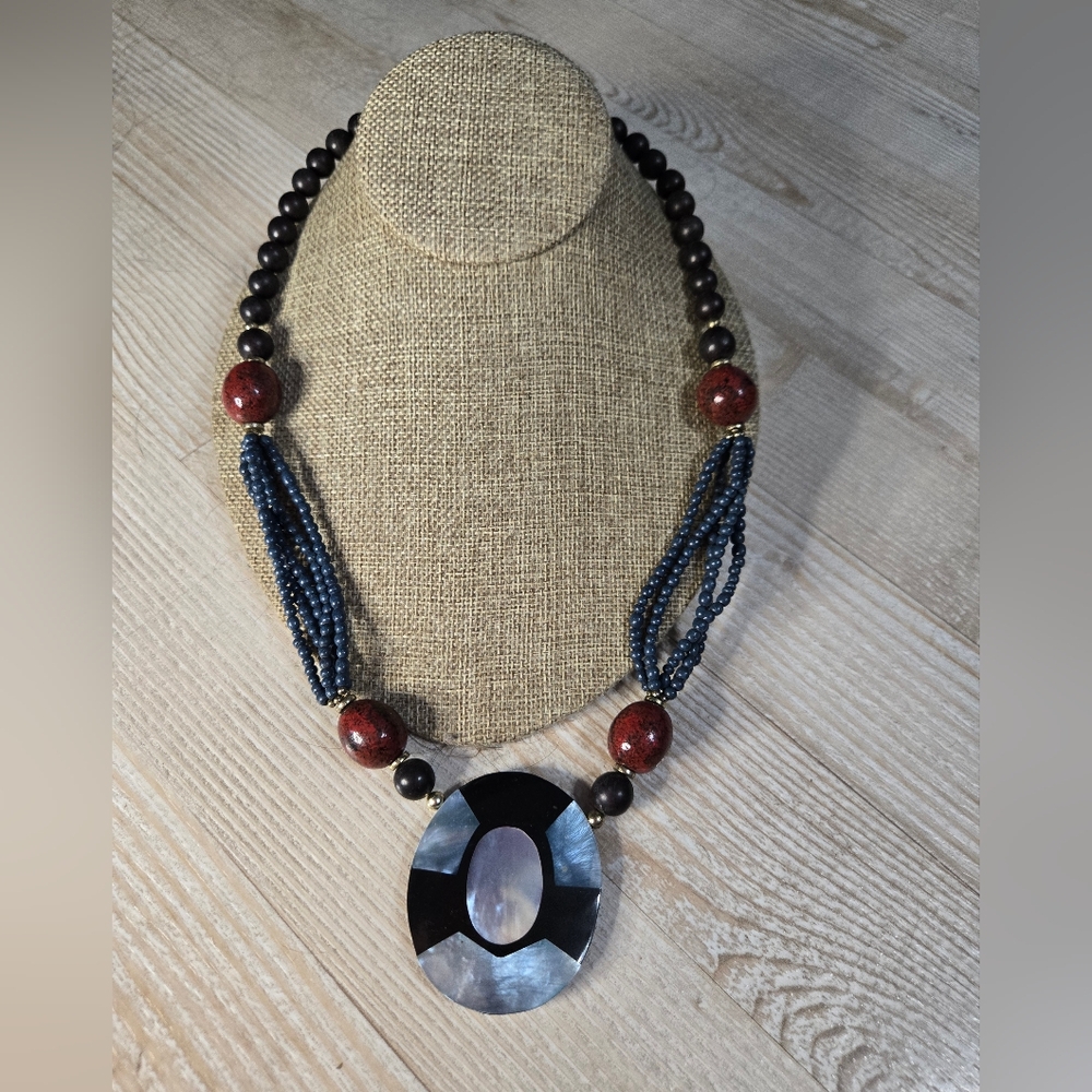 Vintage Boho Statement Necklace